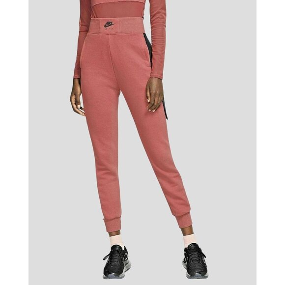 Nike Air Fleece Jogger Pants VC8573-661 Womens L - Picture 1 of 11